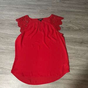 Express Red Blouse